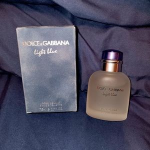 Dolce & Gabbana Light Blue 2.5oz ~Used Once~